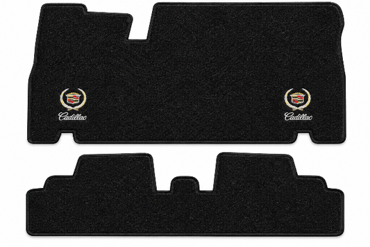 1967-1970 Cadillac Eldorado Frt & Rr Cutpile Floor Mats with Embroidered Logo Choices - 2-Piece - product image
