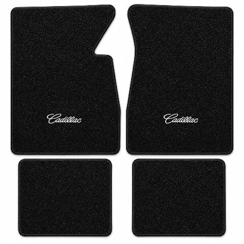 1965-1970 Cadillac Fleetwood 60 Special Cutpile Floor Mats with Embroidered Logo Choices - 4-Piece - product details image 2