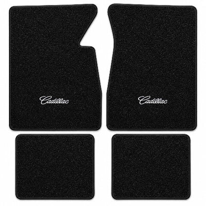 1965-1970 Cadillac Fleetwood 60 Special Cutpile Floor Mats with Embroidered Logo Choices - 4-Piece - product details image 2