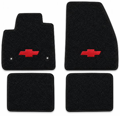 2019 Chevy Blazer Cutpile Floor Mats with Embroidered Logo Choices - 4-Piece - product details image 2