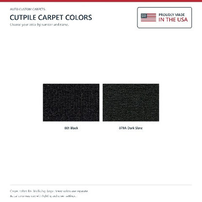 2019 Chevy Blazer Cutpile Floor Mats with Embroidered Logo Choices - 4-Piece - product details image 7