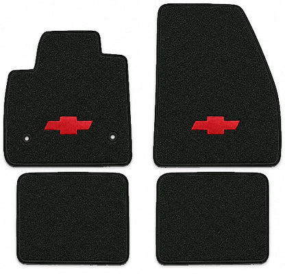 2019 Chevy Blazer Cutpile Floor Mats with Embroidered Logo Choices - 4-Piece - product image