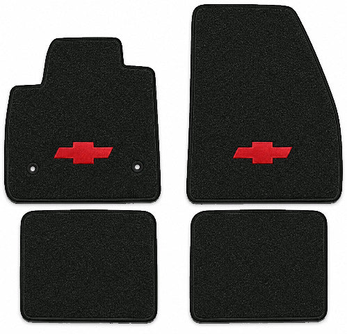 2019 Chevy Blazer Cutpile Floor Mats with Embroidered Logo Choices - 4-Piece - product image