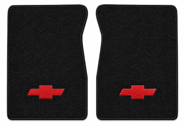 1971-1972 Chevy Blazer Loop Floor Mats with Embroidered Logo Choices - 2-Piece - product details image 2