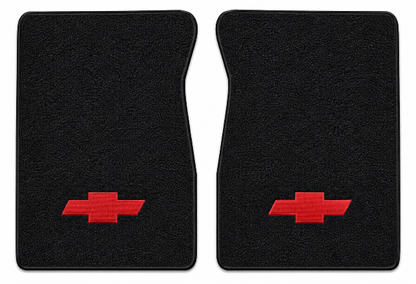 1971-1972 Chevy Blazer Loop Floor Mats with Embroidered Logo Choices - 2-Piece - product details image 2