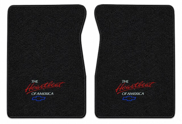 1971-1972 Chevy Blazer Loop Floor Mats with Embroidered Logo Choices - 2-Piece - product details image 3