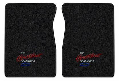 1971-1972 Chevy Blazer Loop Floor Mats with Embroidered Logo Choices - 2-Piece - product details image 3