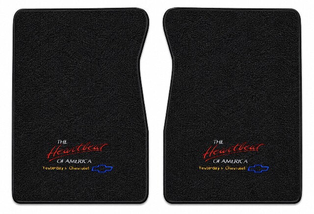 1971-1972 Chevy Blazer Loop Floor Mats with Embroidered Logo Choices - 2-Piece - product details image 4