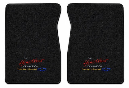 1971-1972 Chevy Blazer Loop Floor Mats with Embroidered Logo Choices - 2-Piece - product details image 4