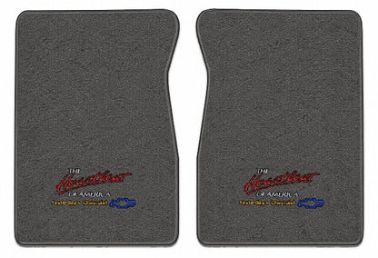 1971-1972 Chevy Blazer Loop Floor Mats with Embroidered Logo Choices - 2-Piece - product image