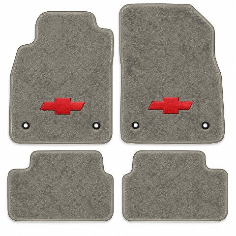2011-2015 Chevy Cruze Sedan Cutpile Floor Mats with Embroidered Logo Choices - 4-Piece - product image