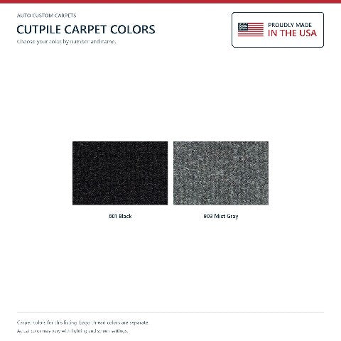2019-21 Ram 1500 Classic Crew Cab Frts & Rr Floor Mats with Embroidered Logo Choices - 3-Piece - product details image 6