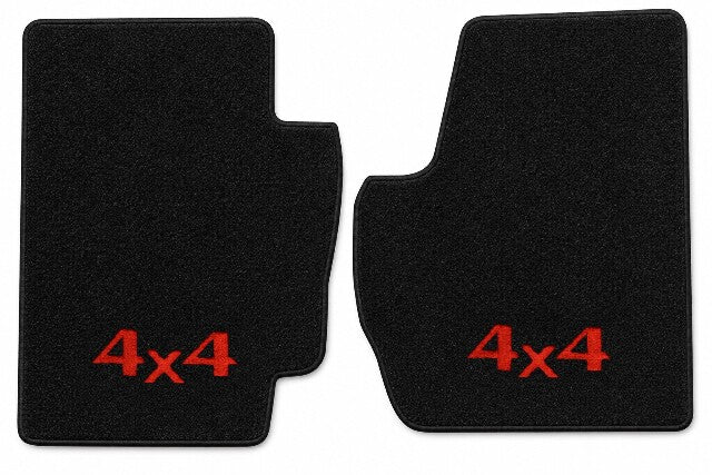 1994-2001 Dodge Ram 1500 Cutpile Floor Mats with Embroidered Logo Choices - 2-Piece - product details image 3