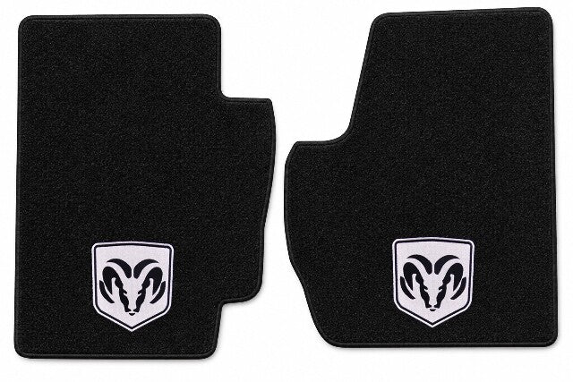 1994-2001 Dodge Ram 1500 Cutpile Floor Mats with Embroidered Logo Choices - 2-Piece - product details image 5