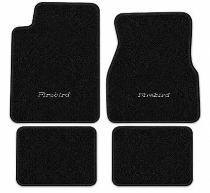 1993-2002 Pontiac Firebird Molded Cutpile Floor Mats with Embroidered Logo Choices - 4-Piece - product details image 4