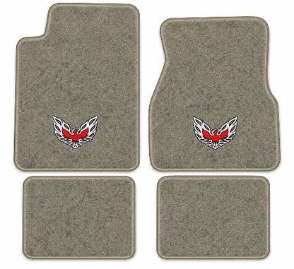 1993-2002 Pontiac Firebird Molded Cutpile Floor Mats with Embroidered Logo Choices - 4-Piece - product image