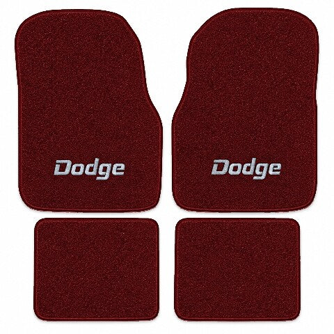 1976-1980 Dodge Aspen Cutpile Floor Mats with Embroidered Logo Choices - 4-Piece - product image