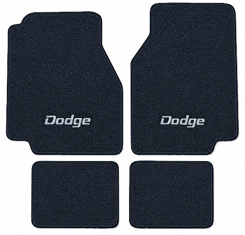 1978-1979 Dodge Magnum Cutpile Floor Mats with Embroidered Logo Choices - 4-Piece - product image