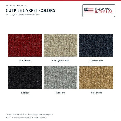 1979-1981 Dodge St. Regis Cutpile Floor Mats with Embroidered Logo Choices - 4-Piece - product details image 7