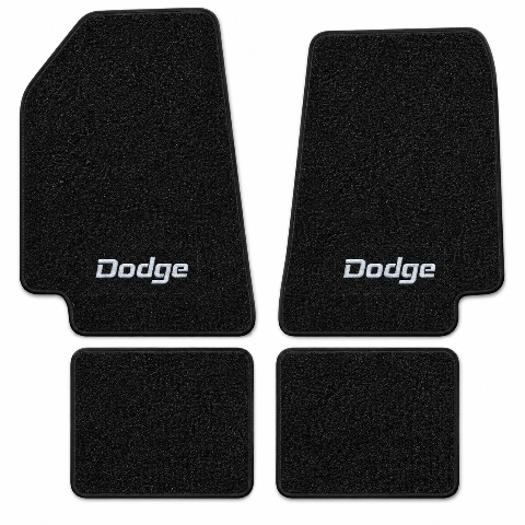 1979-1981 Dodge St. Regis Cutpile Floor Mats with Embroidered Logo Choices - 4-Piece - product details image 2