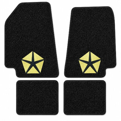 1979-1981 Dodge St. Regis Cutpile Floor Mats with Embroidered Logo Choices - 4-Piece - product details image 3