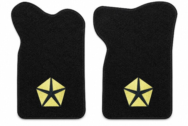 1983-1986 Dodge Ram 50 Cutpile Floor Mats with Embroidered Logo Choices - 2-Piece - product details image 4