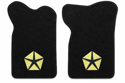 1983-1986 Dodge Ram 50 Cutpile Floor Mats with Embroidered Logo Choices - 2-Piece - product details image 4