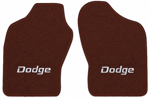 1987 Dodge Ram 50 Cutpile Floor Mats with Embroidered Logo Choices - 2-Piece - product image