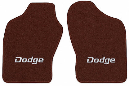 1987 Dodge Ram 50 Cutpile Floor Mats with Embroidered Logo Choices - 2-Piece - product image