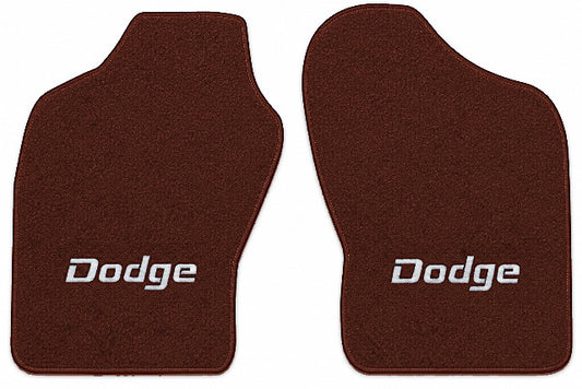 1987 Dodge Ram 50 Cutpile Floor Mats with Embroidered Logo Choices - 2-Piece - product image
