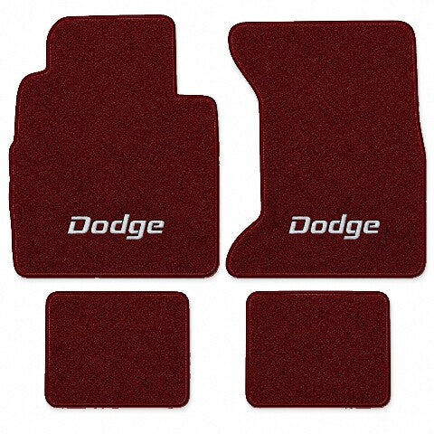 1974-1993 Dodge Ramcharger Cutpile Floor Mats with Embroidered Logo Choices - 4-Piece - product image