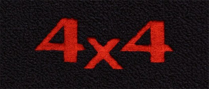 1984-1985 Nissan 720 Ext Cab Cutpile Floor Mats with Embroidered Logo Choices - 4-Piece - product details image 3