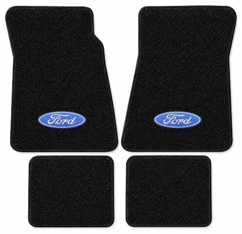 1980-1984 Ford LTD Crown Victoria Cutpile Floor Mats with Embroidered Logo Choices - 4-Piece - product details image 3