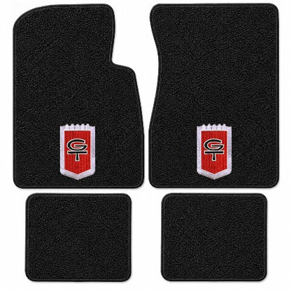 1959-1965 Ford Fairlane Loop Floor Mats with Embroidered Logo Choices - 4-Piece - product details image 8