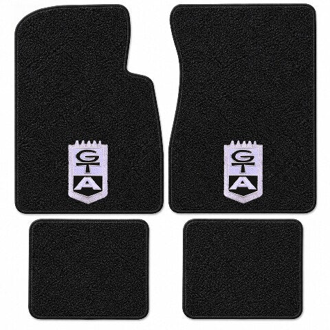 1959-1965 Ford Fairlane Loop Floor Mats with Embroidered Logo Choices - 4-Piece - product details image 9