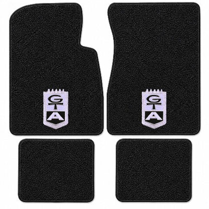 1959-1965 Ford Fairlane Loop Floor Mats with Embroidered Logo Choices - 4-Piece - product details image 9