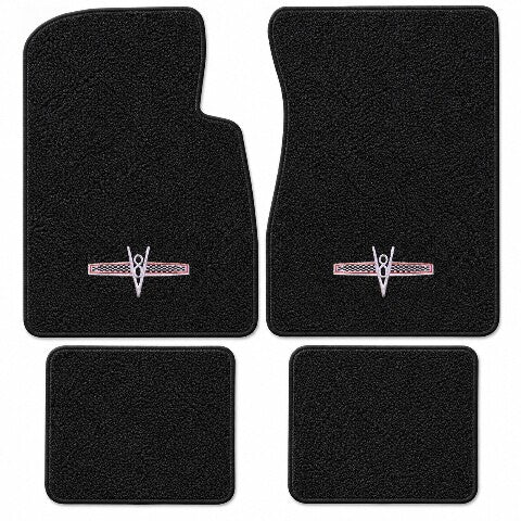 1963-1965 Ford Falcon Loop Floor Mats with Embroidered Logo Choices - 4-Piece - product details image 9