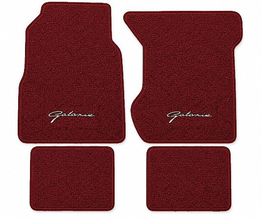 1969-1973 Ford Galaxie 500 Loop Floor Mats with Embroidered Logo Choices - 4-Piece - product image