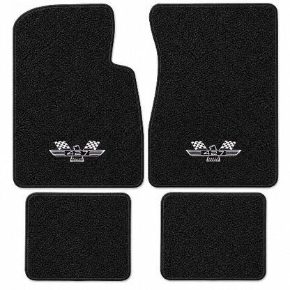 1960-1964 Ford Galaxie Loop Floor Mats with Embroidered Logo Choices - 4-Piece - product details image 7