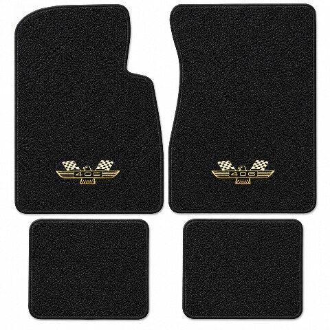 1960-1964 Ford Galaxie Loop Floor Mats with Embroidered Logo Choices - 4-Piece - product details image 8