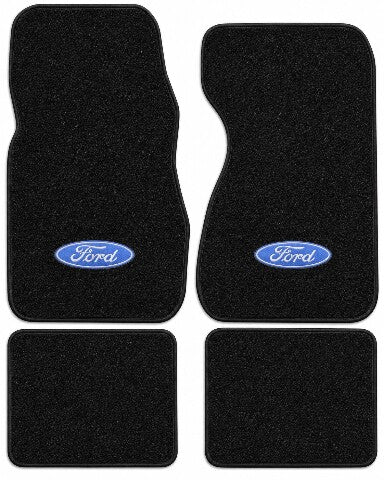 1981-1982 Ford Granada Cutpile Floor Mats with Embroidered Logo Choices - 4-Piece - product details image 3