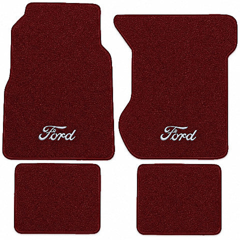 1974-1978 Ford LTD Cutpile Floor Mats with Embroidered Logo Choices - 4-Piece - product image