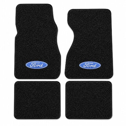 1979-1982 Ford LTD Cutpile Floor Mats with Embroidered Logo Choices - 4-Piece - product details image 3