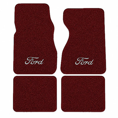 1979-1982 Ford LTD Cutpile Floor Mats with Embroidered Logo Choices - 4-Piece - product image