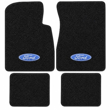 1961 Ford Galaxie Sunliner Loop Floor Mats with Embroidered Logo Choices - 4-Piece - product details image 4