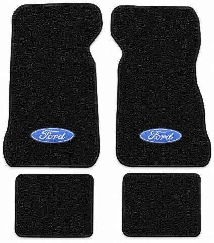 1974-1979 Ford Thunderbird Cutpile Floor Mats with Embroidered Logo Choices - 4-Piece - product details image 4