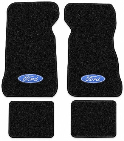 1974-1979 Ford Thunderbird Cutpile Floor Mats with Embroidered Logo Choices - 4-Piece - product details image 4