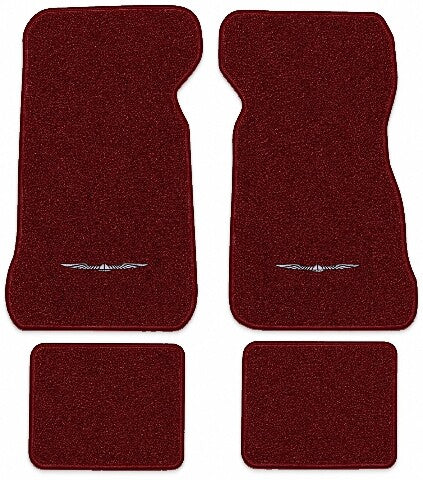 1974-1979 Ford Thunderbird Cutpile Floor Mats with Embroidered Logo Choices - 4-Piece - product image