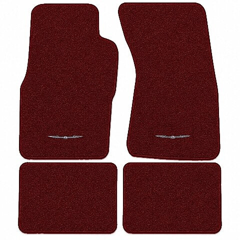 1989-1997 Ford Thunderbird Cutpile Floor Mats with Embroidered Logo Choices - 4-Piece - product image