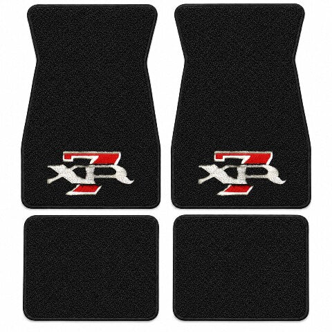 1967-1968 Mercury Cougar Loop Floor Mats with Embroidered Logo Choices - 4-Piece - product details image 4